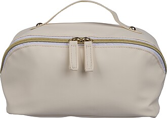 Toaletní taška, béžová