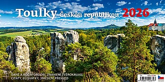 Toulky Českou republikou 2027, stolní kalendář