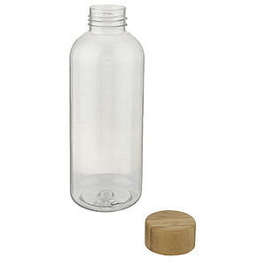 Transparentní láhev z recyklovaného plastu, 650ml, čirá