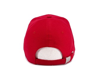 Trendy kšiltovka se sendvičovým kšiltem, červená