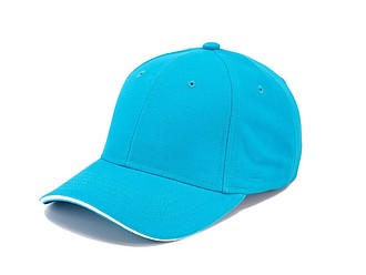 Trendy kšiltovka se sendvičovým kšiltem, tyrkysová