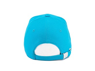 Trendy kšiltovka se sendvičovým kšiltem, tyrkysová