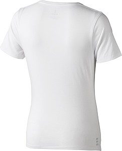 Tričko ELEVATE KAWARTHA LADIES V-NECK bílá XXL