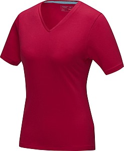 Tričko ELEVATE KAWARTHA LADIES V-NECK červená M