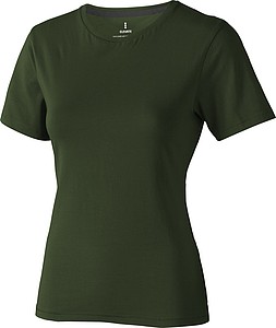 Tričko ELEVATE NANAIMO LADIES T-SHIRT army zelená L