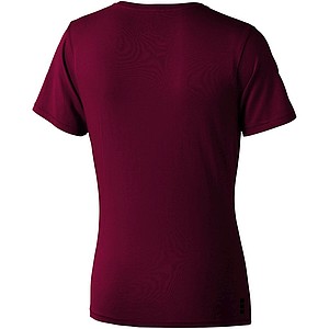 Tričko ELEVATE NANAIMO LADIES T-SHIRT vínová XS