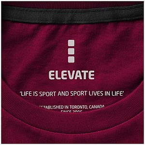 Tričko ELEVATE NANAIMO LADIES T-SHIRT vínová XS