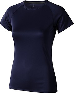 Tričko ELEVATE NIAGARA COOL FIT LADIES T-SHIRT nám.modrá L - trička s potiskem