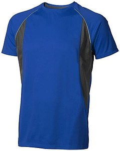 Tričko ELEVATE QUEBEC COOL FIT T-SHIRT modrá/antracit L - sportovní trička s vlastním potiskem
