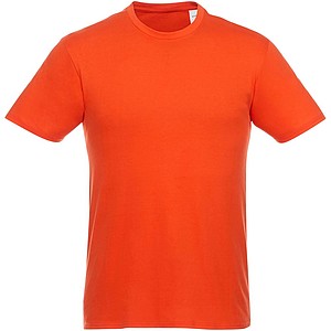 Tričko Heros s krátkým rukávem, unisex, oranžová, M - firemní trička s potiskem