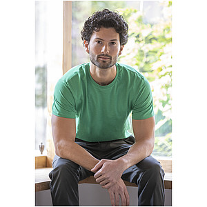 Tričko Heros s krátkým rukávem, unisex, středně zelená, XL