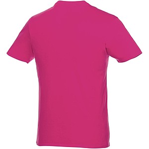 Tričko Heros s krátkým rukávem, unisex, tmavě růžová, S