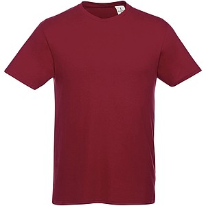 Tričko Heros s krátkým rukávem, unisex, vínová, S