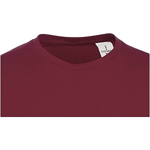 Tričko Heros s krátkým rukávem, unisex, vínová, S