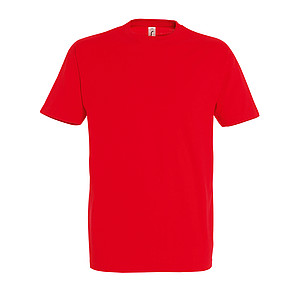 Tričko SOLS IMPERIAL MEN, červená, XXL