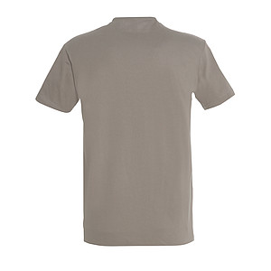 Tričko SOLS IMPERIAL MEN, šedohnědá světlá, XL