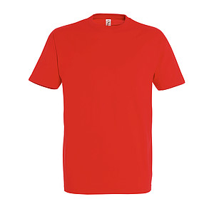 Tričko SOLS IMPERIAL MEN, světle červená, XL