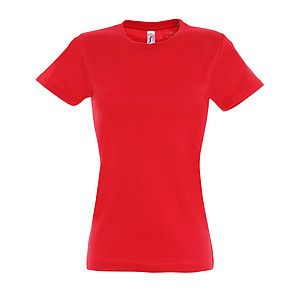 Tričko SOLS IMPERIAL WOMEN, červená , S