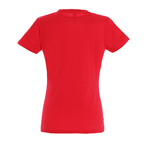 Tričko SOLS IMPERIAL WOMEN, červená , XL
