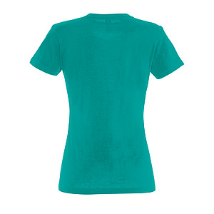 Tričko SOLS IMPERIAL WOMEN, modrozelená, XL