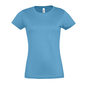 Tričko SOLS IMPERIAL WOMEN, světle královská modrá, XL