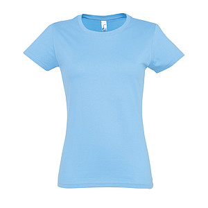 Tričko SOLS IMPERIAL WOMEN, světle modrá, XL