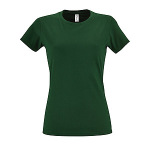 Tričko SOLS IMPERIAL WOMEN, tmavě zelená, XL