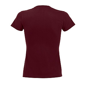 Tričko SOLS IMPERIAL WOMEN, vínová, XL
