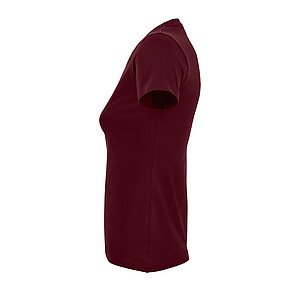 Tričko SOLS IMPERIAL WOMEN, vínová, XL