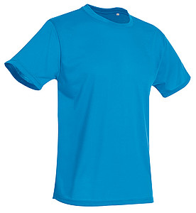 Tričko STEDMAN ACTIVE COTTON TOUCH MEN tyrkysově modrá XXL
