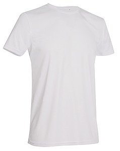 Tričko STEDMAN ACTIVE SPORTS-T MEN bílá M - sportovní trička s vlastním potiskem