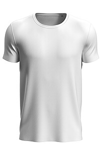 Tričko STEDMAN ACTIVE SPORTS-T MEN bílá M - trička s potiskem