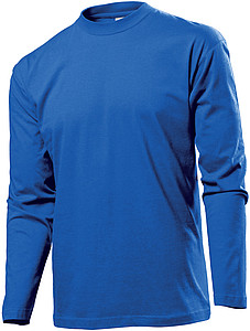 Tričko STEDMAN CLASSIC LONG SLEEVE MEN královská modrá S