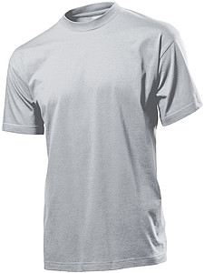 Tričko STEDMAN CLASSIC UNISEX barva světle šedý melír S - firemní trička s potiskem