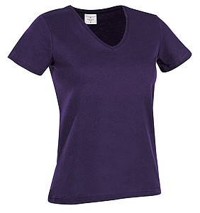 Tričko STEDMAN CLASSIC V-NECK WOMEN fialová M