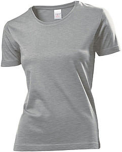 Tričko STEDMAN CLASSIC WOMEN barva tmavě šedý melír XL