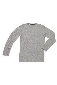 Tričko STEDMAN CLIVE (LONG SLEEVE) tmavě šedý melír L