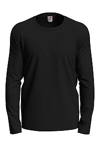 Tričko STEDMAN COMFORT LONG SLEEVE MEN černá M