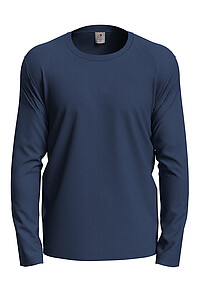 Tričko STEDMAN COMFORT LONG SLEEVE MEN námořní modrá M