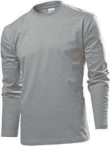 Tričko STEDMAN COMFORT LONG SLEEVE MEN tmavě šedý melír L