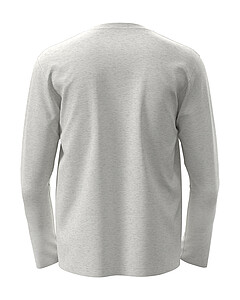 Tričko STEDMAN COMFORT LONG SLEEVE MEN tmavě šedý melír M