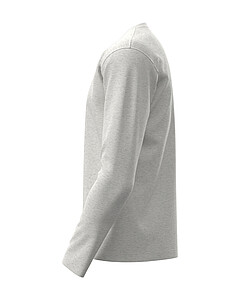 Tričko STEDMAN COMFORT LONG SLEEVE MEN tmavě šedý melír M