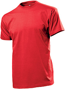 Tričko STEDMAN COMFORT MEN barva červená L