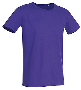 Tričko STEDMAN STARS BEN CREW NECK tmavě fialová XL