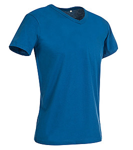Tričko STEDMAN STARS BEN V-NECK královská modrá S