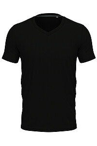 Tričko STEDMAN STARS CLIVE V-NECK černá XL
