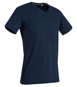 Tričko STEDMAN STARS CLIVE V-NECK tmavě modrá S