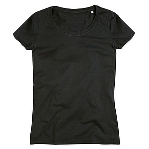 Tričko STEDMAN STARS JANET CREW NECK černá L - trička s potiskem