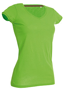 Tričko STEDMAN STARS MEGAN V-NECK světle zelená M