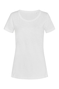 Tričko STEDMAN STARS SHARON CREW NECK bílá L - trička s potiskem